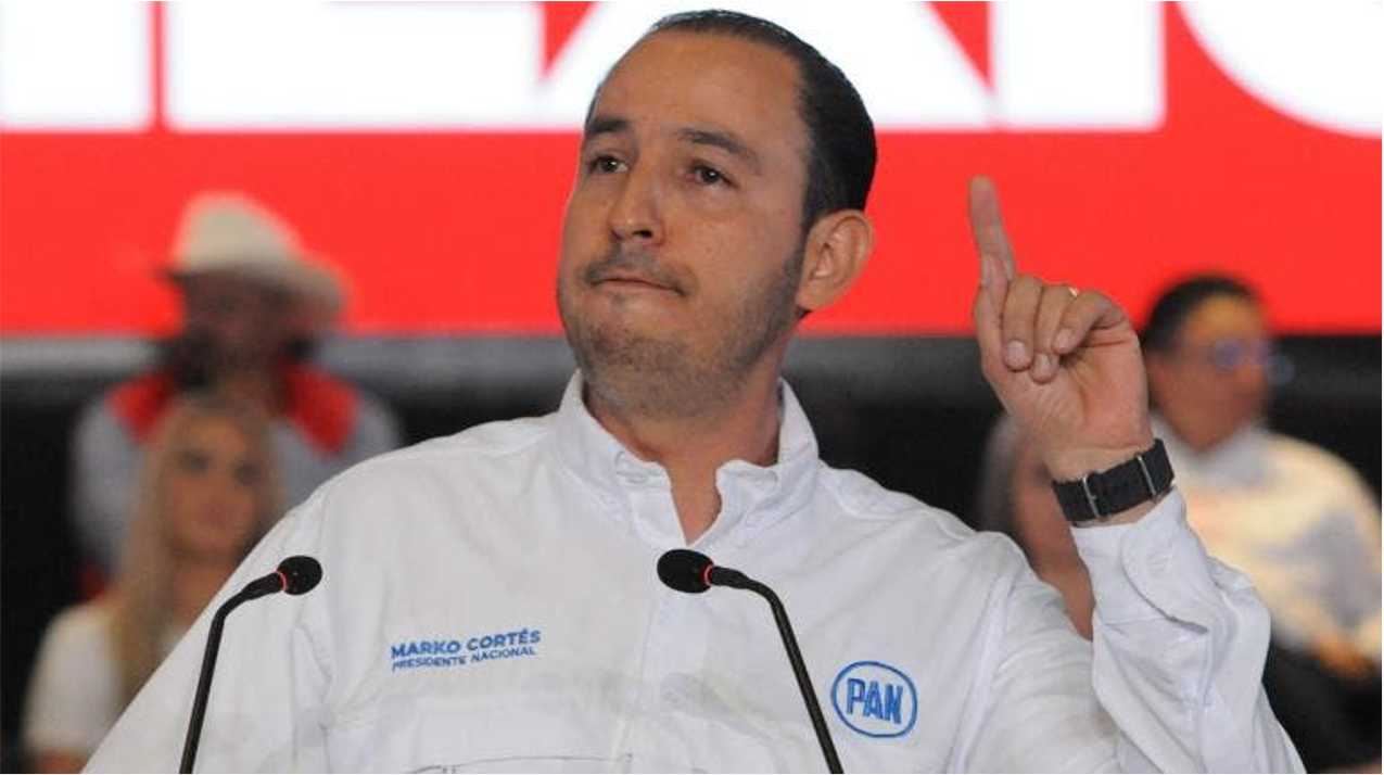 Líder del PAN, Marko Cortés, condena reforma de pensiones: ‘Intento de robo a ahorros laborales’