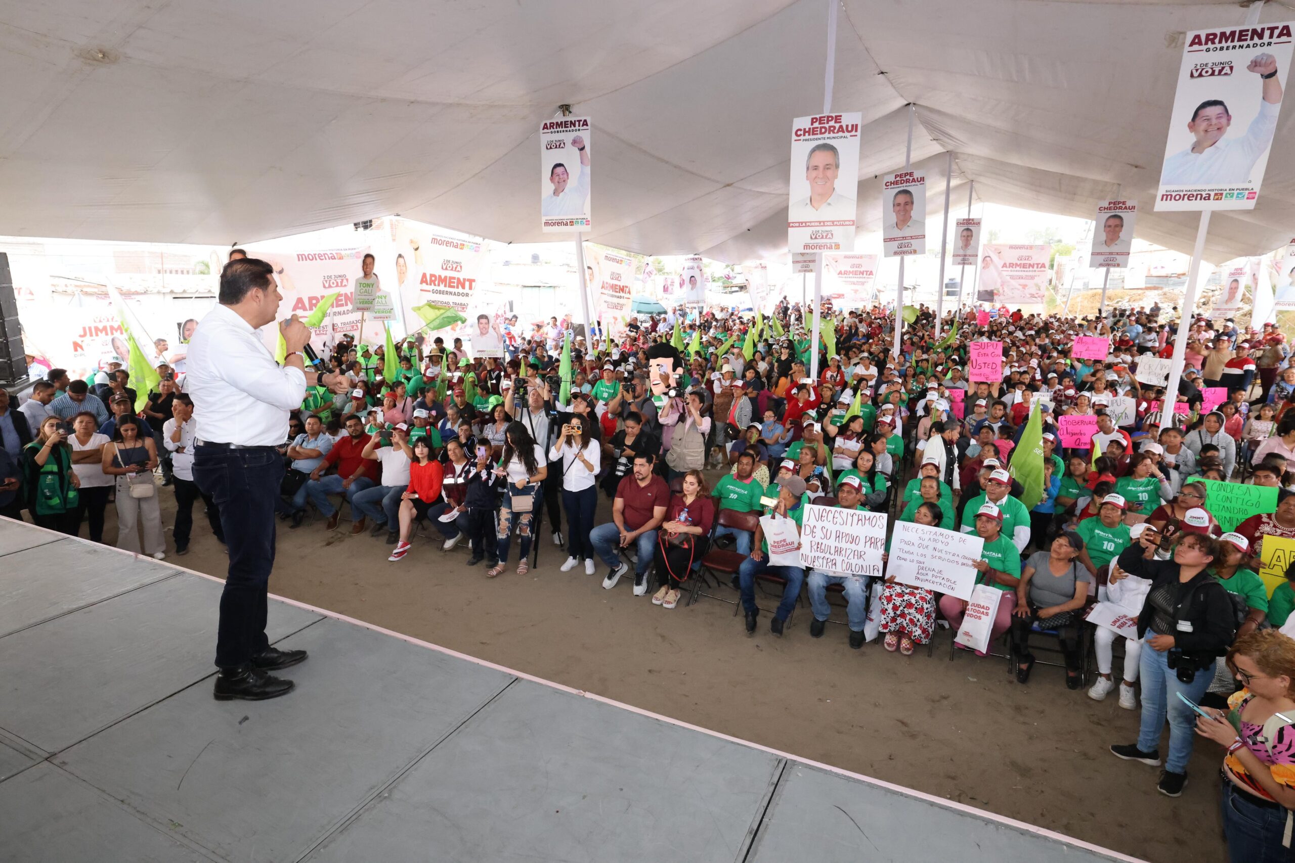 Armenta Propone Cooperación con Tlaxcala para Seguridad en Puebla