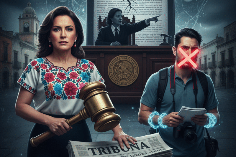 Censura judicial en Campeche: tres meses más de control a la prensa