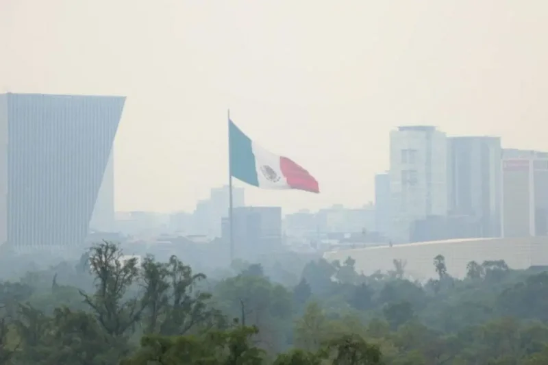 CDMX entre tormentas y mala calidad del aire esta semana