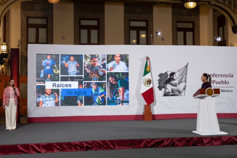 Presentan”México Imparable” en la Mañanera del Pueblo