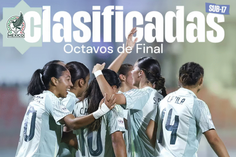 México Femenil Sub-17 avanza a octavos del Mundial tras un gol agónico de Citlalli Reyes