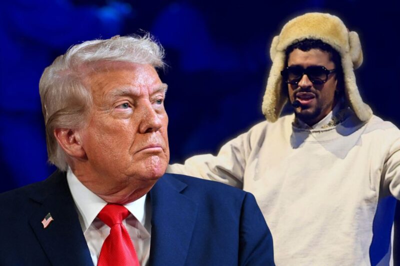 Trump califica de “absolutamente ridículo” que Bad Bunny actúe en el Super Bowl