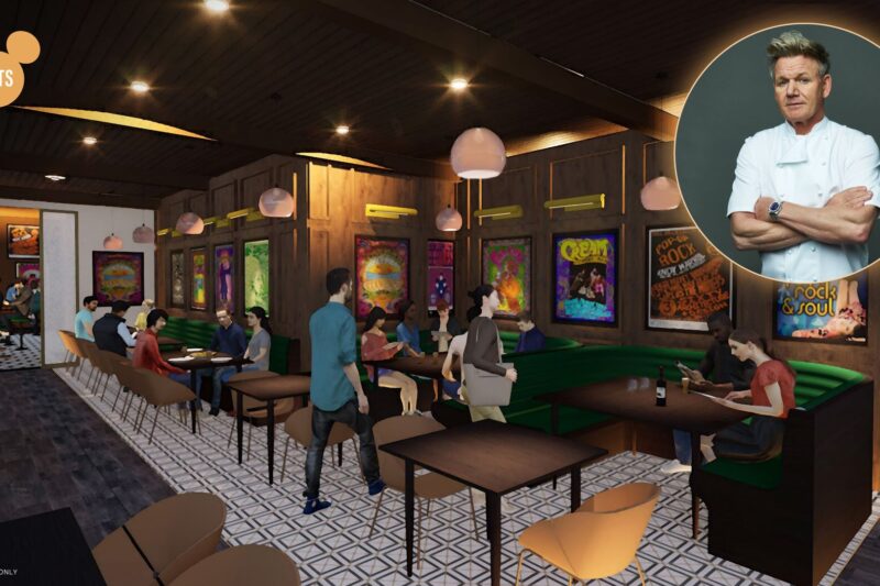 Así se verá “The Carnaby”, el nuevo gastropub de Gordon Ramsay en Disneyland
