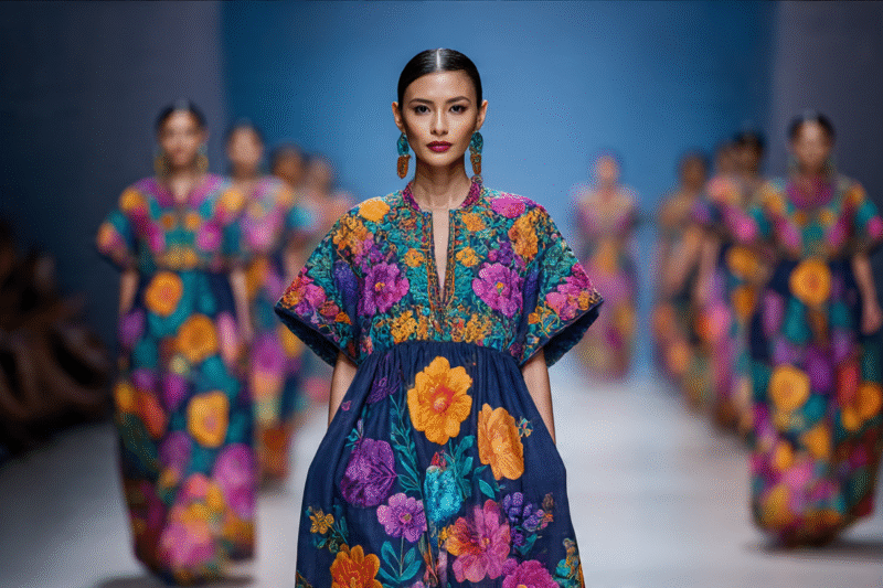Huipiles modernos: tradición oaxaqueña se reinventa como moda sostenible
