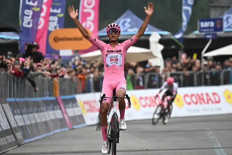 Isaac del Toro hace historia: el mexicano nominado al Vélo d’Or 2025