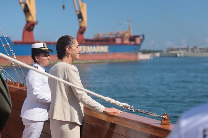 Veracruz conmemora 200 años del fin del dominio español en el mar