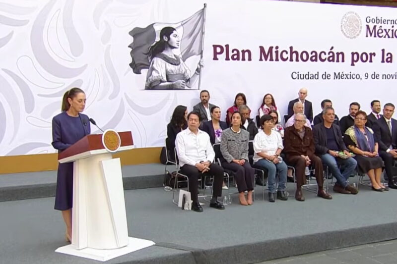 Plan Michoacán con 57 Mil Millones para Frenar Ola de Violencia