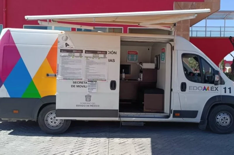 Licencia sin filas: las unidades móviles regresan al Edomex para agilizar trámites