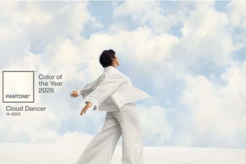 Así es “Cloud Dancer”, el tono suave que Pantone eligió para dominar el 2026