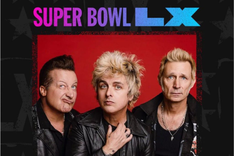 Green Day hará vibrar el Super Bowl LX con su presentación de apertura
