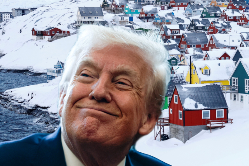 La foto con IA de Trump sobre Groenlandia que encendió la polémica internacional